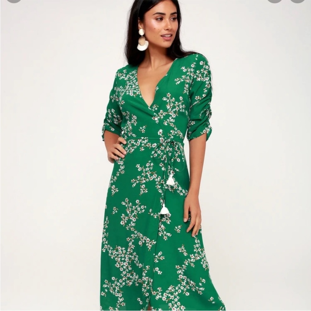 NWOT Faithfull The Brand Anne Marie Midi Dress